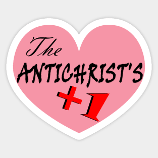 The Antichrist's Plus One The Magnus Archives Slogan Tee And Others Sticker